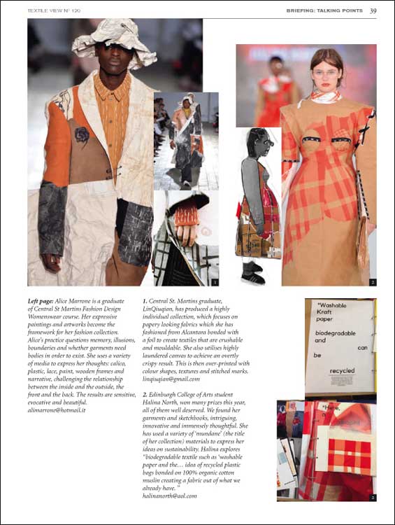 Artikelbild 2 des Artikels “View Textile Magazine no. 120  “