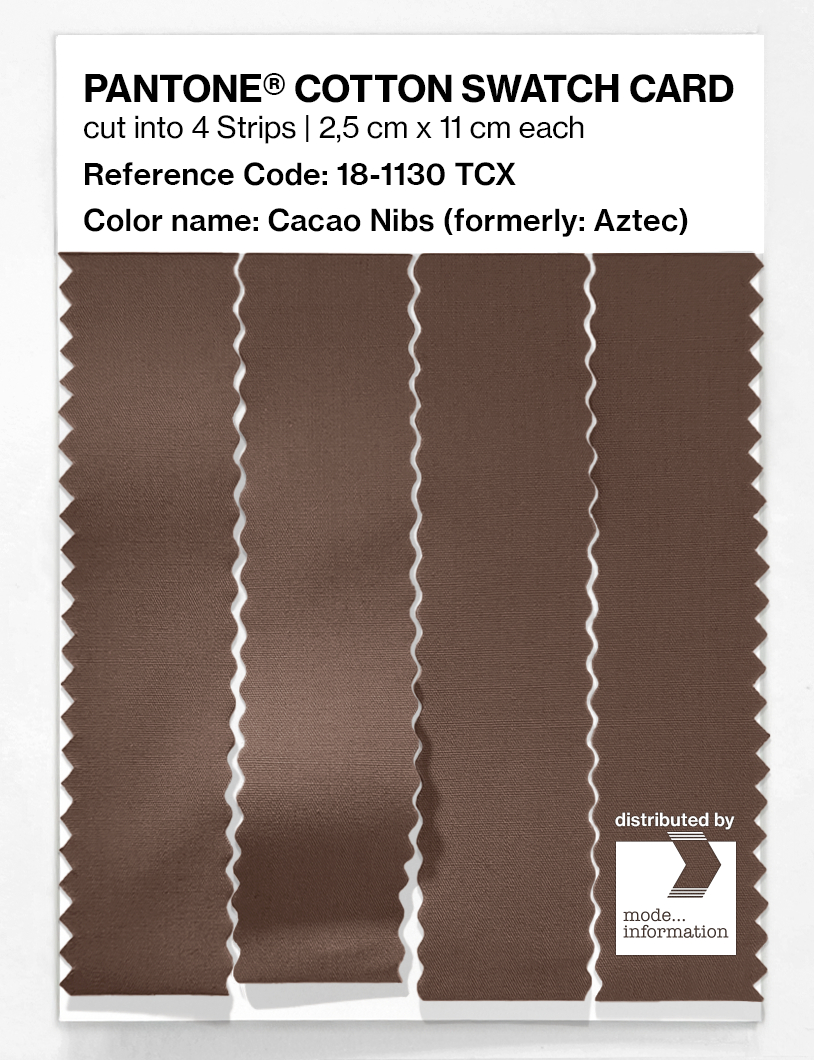 Artikelbild 3 des Artikels “PANTONE® COTTON SWATCH CARD 18-1130 TCX Aztec “