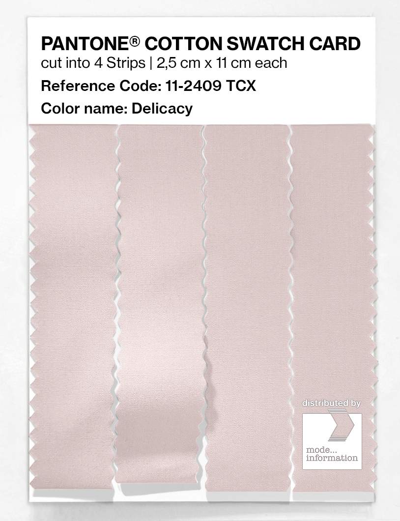 Artikelbild 3 des Artikels “PANTONE® COTTON SWATCH CARD 11-2409 TCX Delicacy “