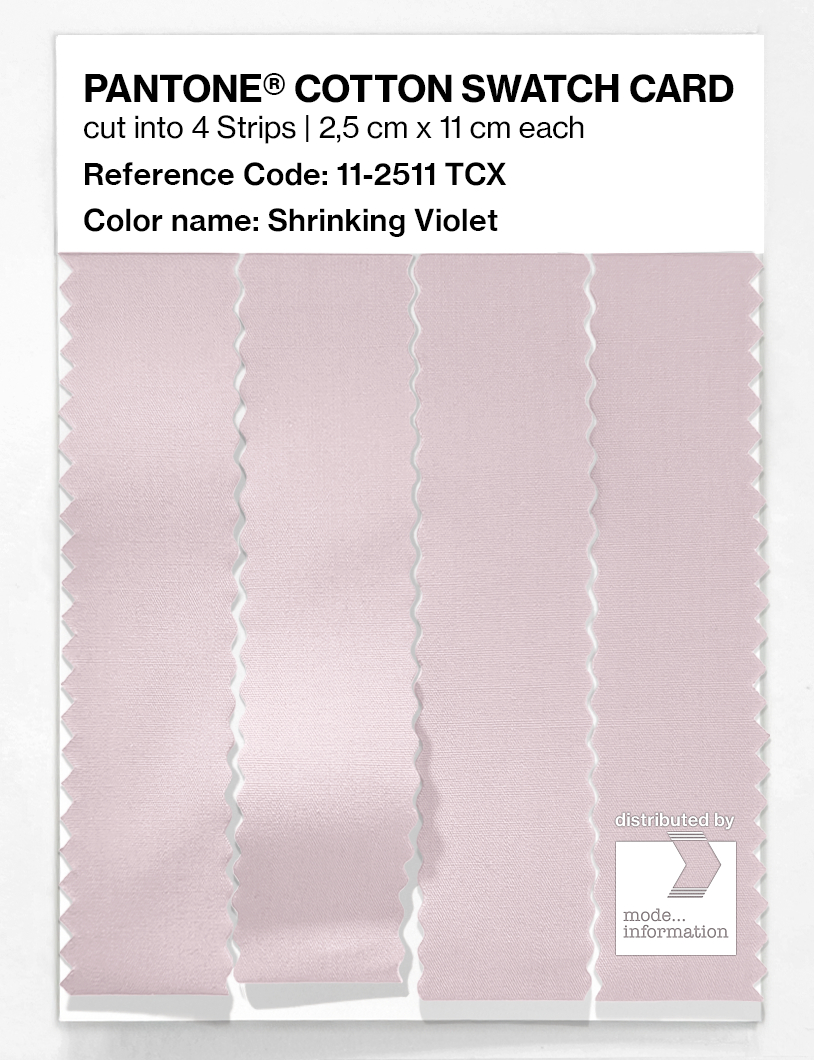 Artikelbild 3 des Artikels “PANTONE® COTTON SWATCH CARD 11-2511 TCX Shrinking Violet “