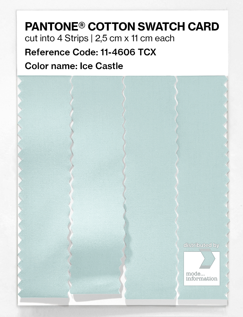 Artikelbild 3 des Artikels “PANTONE® COTTON SWATCH CARD 11-4606 TCX Ice Castle “