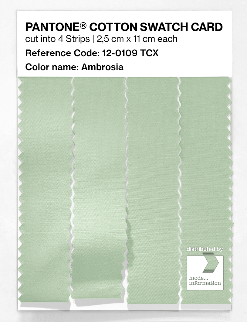 Artikelbild 3 des Artikels “PANTONE® COTTON SWATCH CARD 12-0109 TCX Ambrosia “