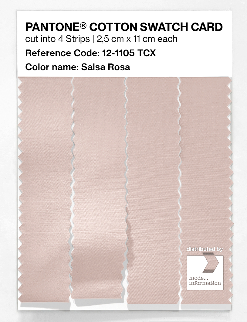 Artikelbild 3 des Artikels “PANTONE® COTTON SWATCH CARD 12-1105 TCX Salsa Rosa “