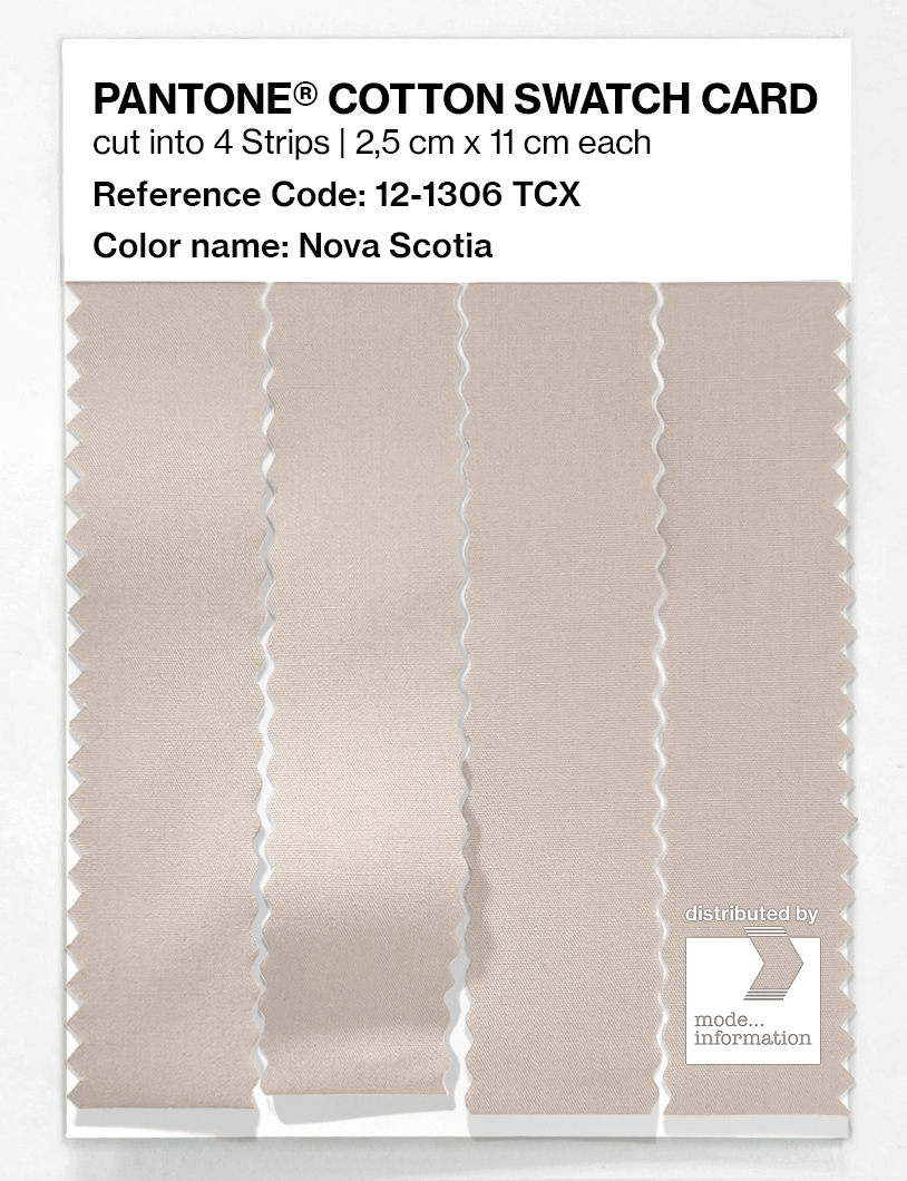 Artikelbild 3 des Artikels “PANTONE® COTTON SWATCH CARD 12-1306 TCX Nova Scotia “