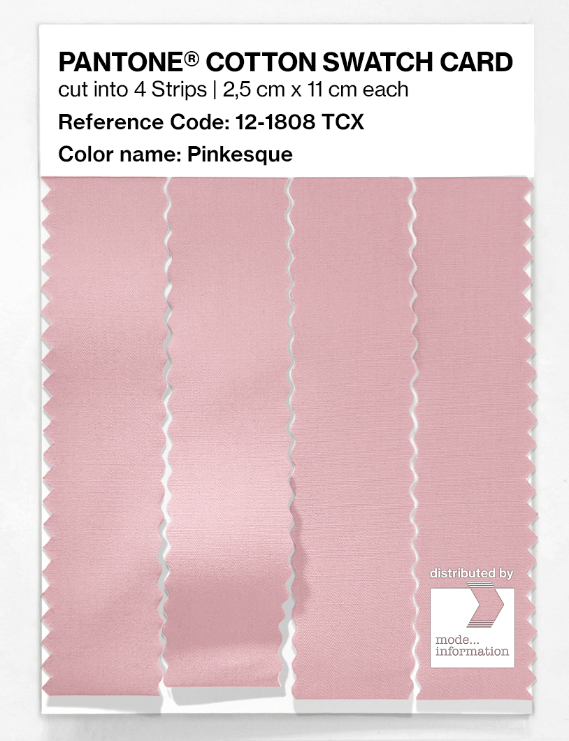 Artikelbild 3 des Artikels “PANTONE® COTTON SWATCH CARD 12-1808 TCX Pinkesque “