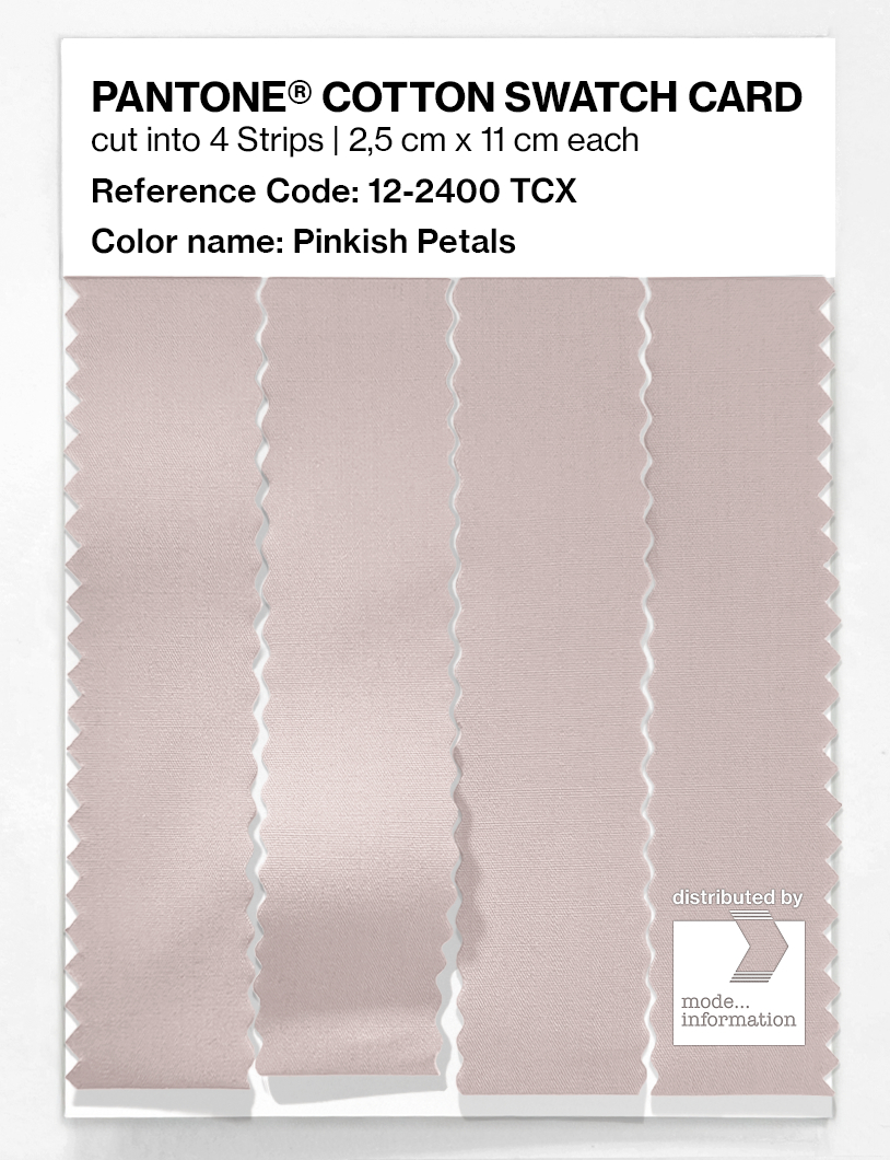Artikelbild 3 des Artikels “PANTONE® COTTON SWATCH CARD 12-2400 TCX Pinkish Petals “