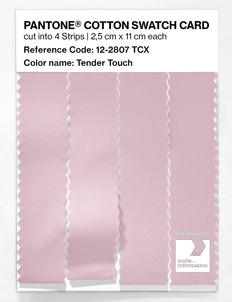 Artikelbild 3 des Artikels “PANTONE® COTTON SWATCH CARD 12-2807 TCX Tender Touch “
