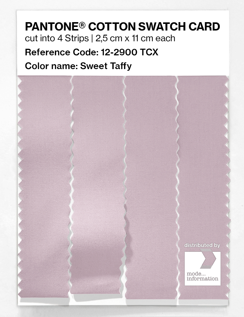 Artikelbild 3 des Artikels “PANTONE® COTTON SWATCH CARD 12-2900 TCX Sweet Taffy “