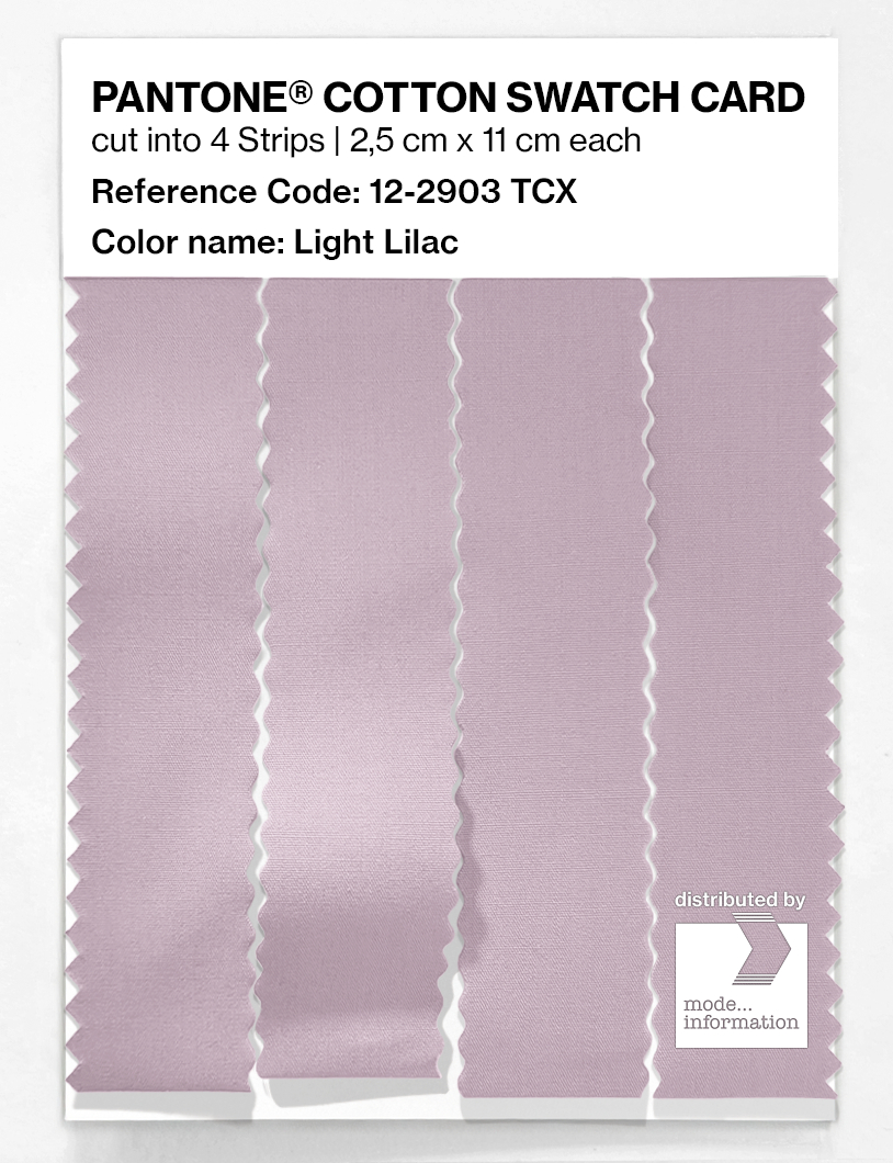 Artikelbild 3 des Artikels “PANTONE® COTTON SWATCH CARD 12-2903 TCX Light Lilac “