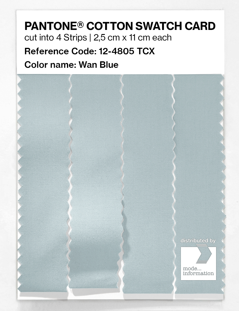 Artikelbild 3 des Artikels “PANTONE® COTTON SWATCH CARD 12-4805 TCX Wan Blue “