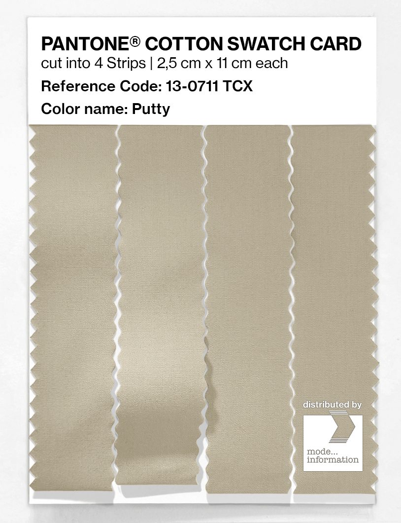 Artikelbild 3 des Artikels “PANTONE® COTTON SWATCH CARD 13-0711 TCX Putty “