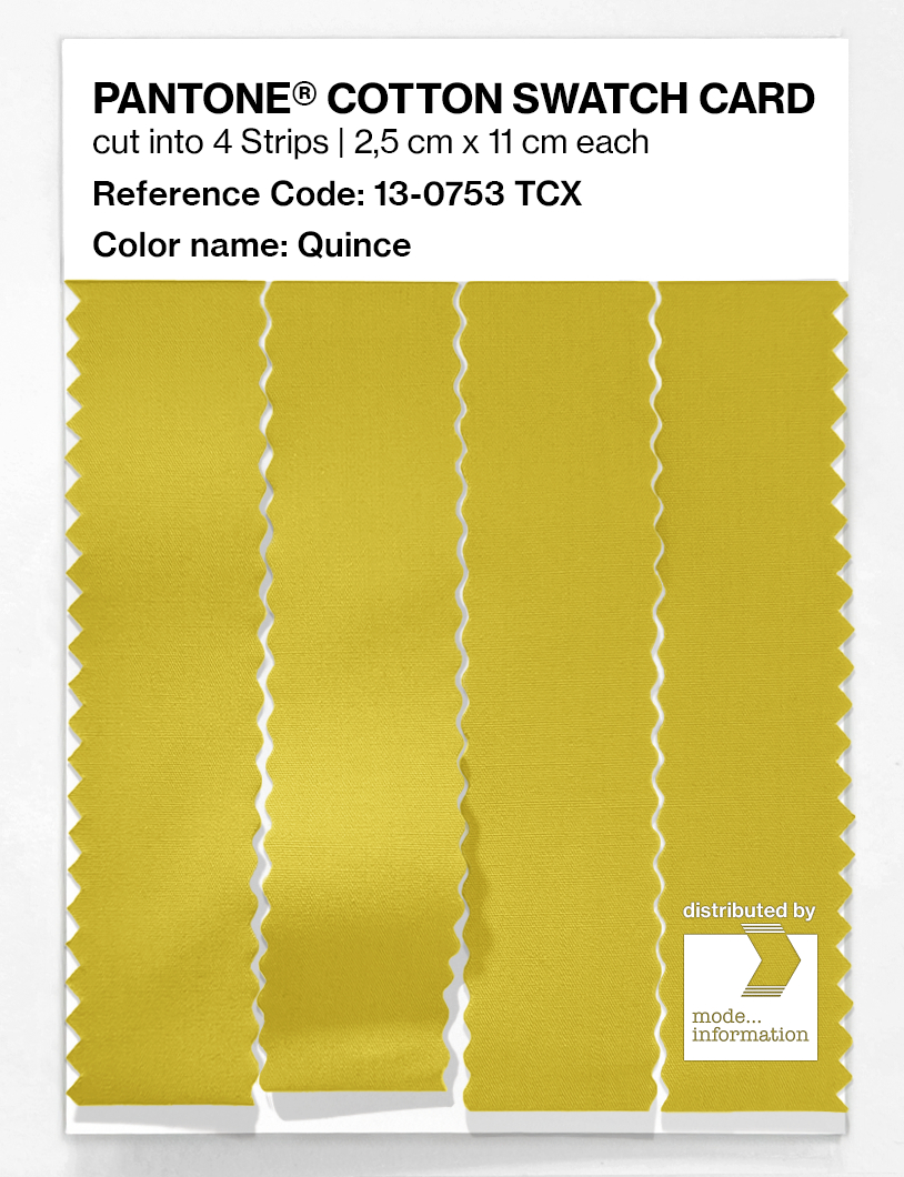 Artikelbild 3 des Artikels “PANTONE® COTTON SWATCH CARD 13-0753 TCX Quince “