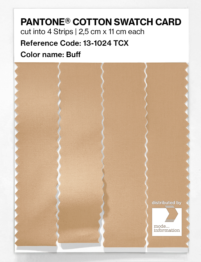 Artikelbild 3 des Artikels “PANTONE® COTTON SWATCH CARD 13-1024 TCX Buff “