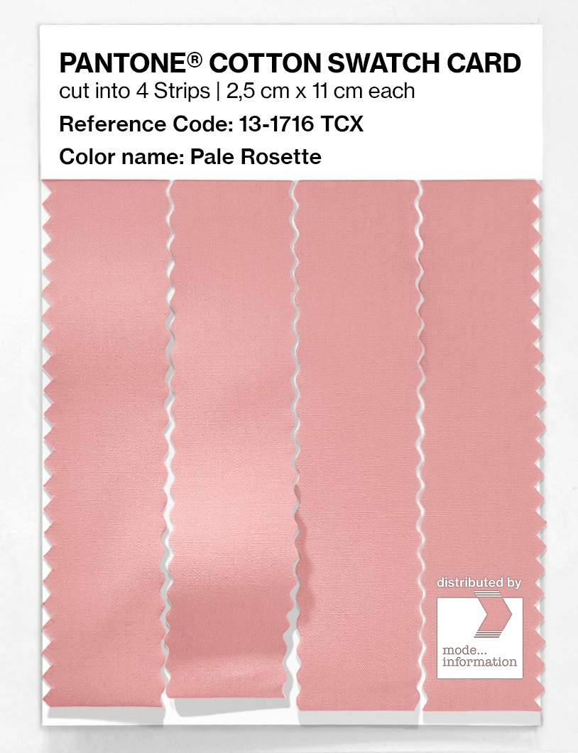 Artikelbild 3 des Artikels “PANTONE® COTTON SWATCH CARD 13-1716 TCX Pale Rosette “