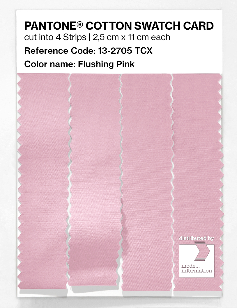 Artikelbild 3 des Artikels “PANTONE® COTTON SWATCH CARD 13-2705 TCX Flushing Pink “
