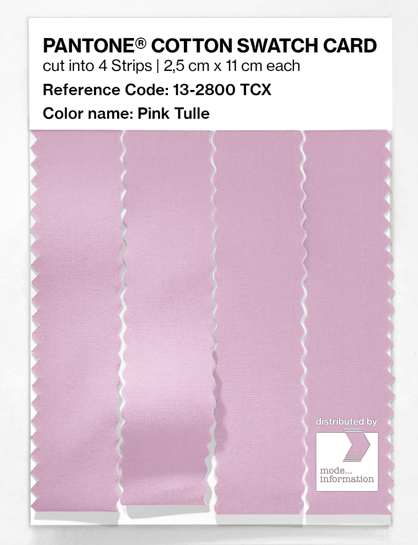 Artikelbild 3 des Artikels “PANTONE® COTTON SWATCH CARD 13-2800 TCX Pink Tulle “
