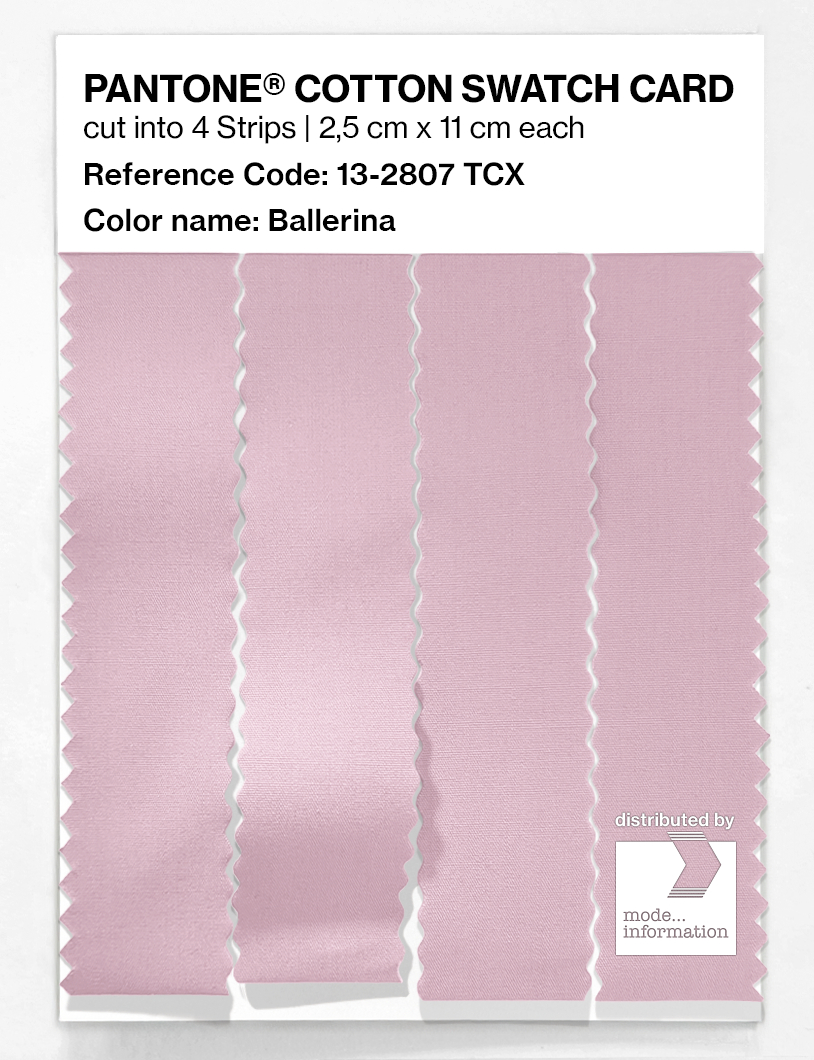 Artikelbild 3 des Artikels “PANTONE® COTTON SWATCH CARD 13-2807 TCX Ballerina “