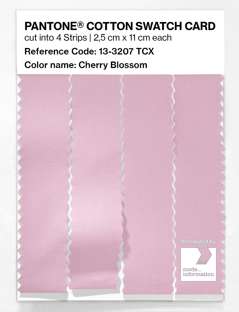 Artikelbild 3 des Artikels “PANTONE® COTTON SWATCH CARD 13-3207 TCX Cherry Blossom “