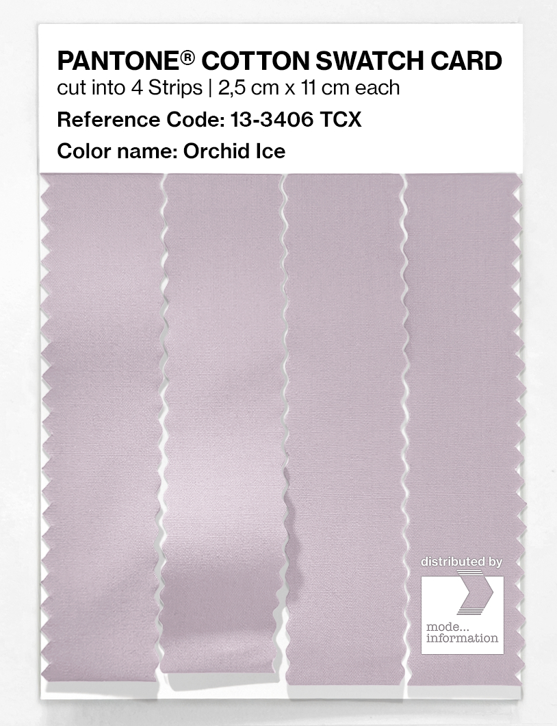 Artikelbild 3 des Artikels “PANTONE® COTTON SWATCH CARD 13-3406 TCX Orchid Ice “