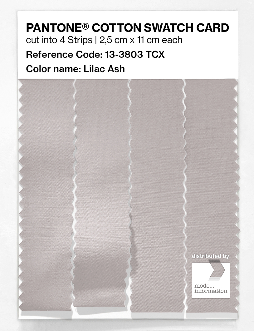 Artikelbild 3 des Artikels “PANTONE® COTTON SWATCH CARD 13-3803 TCX Lilac Ash “