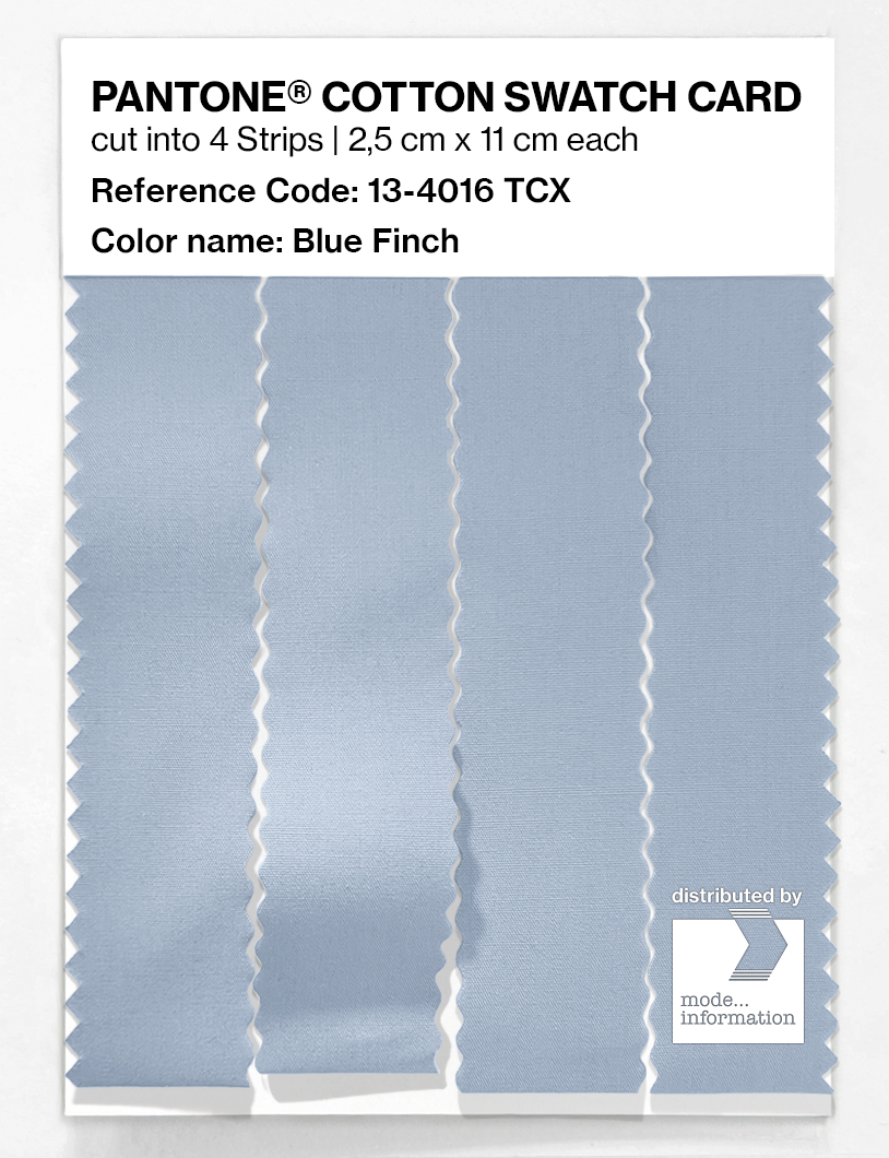 Artikelbild 3 des Artikels “PANTONE® COTTON SWATCH CARD 13-4016 TCX Blue Finch “