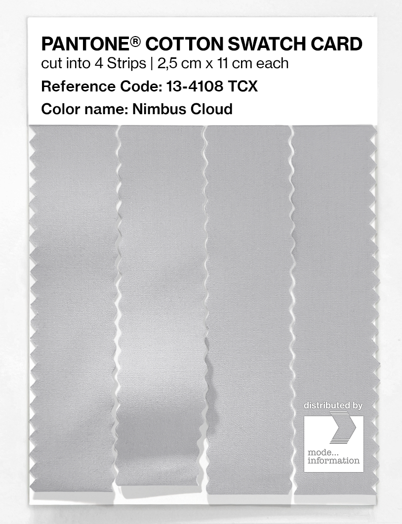 Artikelbild 3 des Artikels “PANTONE® COTTON SWATCH CARD 13-4108 TCX Nimbus Cloud “