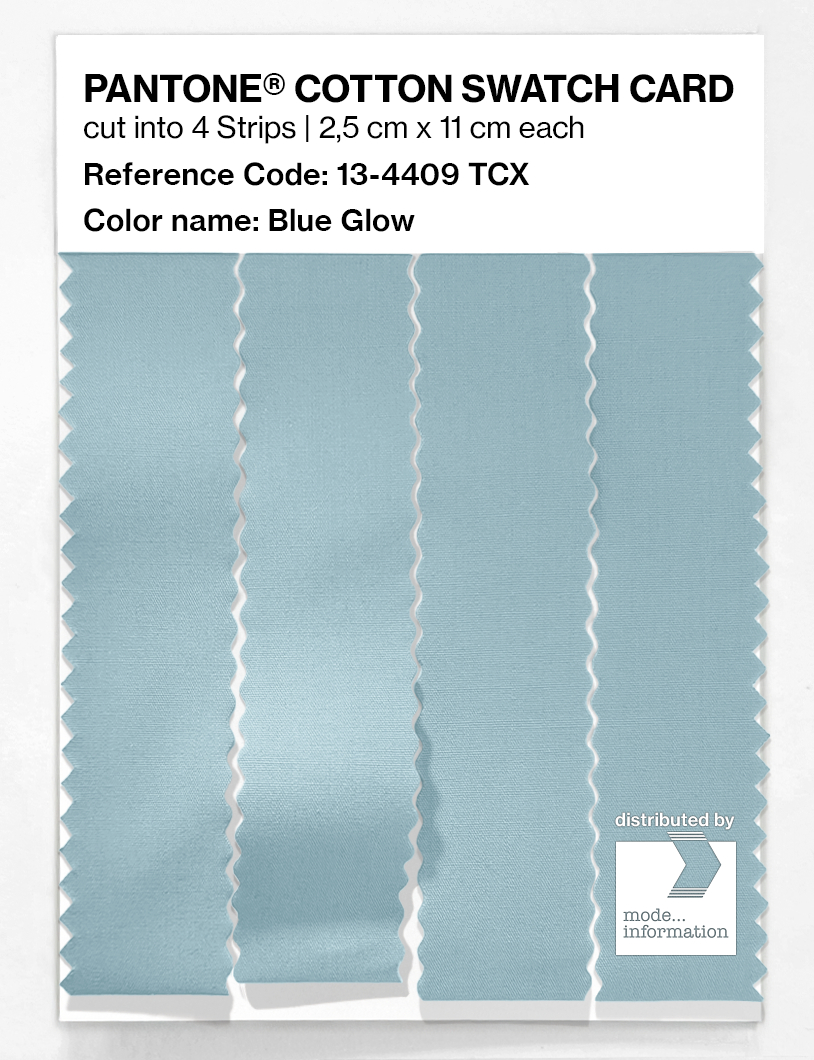 Artikelbild 3 des Artikels “PANTONE® COTTON SWATCH CARD 13-4409 TCX Blue Glow “