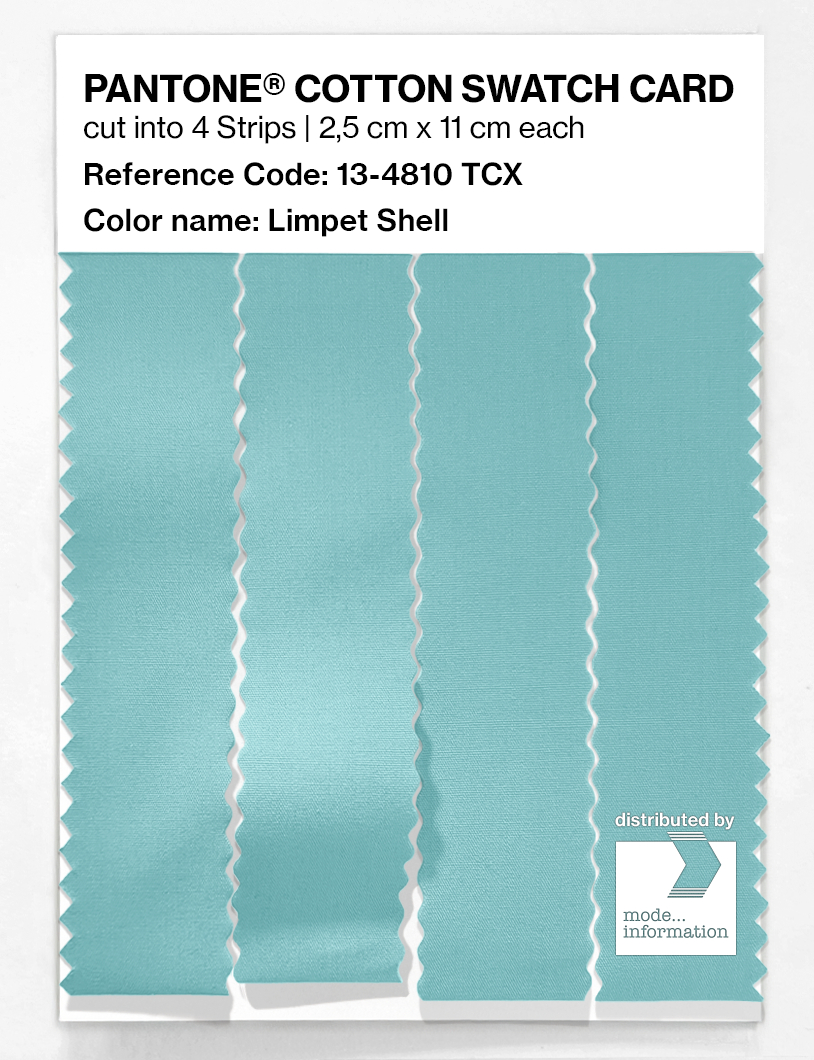Artikelbild 3 des Artikels “PANTONE® COTTON SWATCH CARD 13-4810 TCX Limpet Shell “