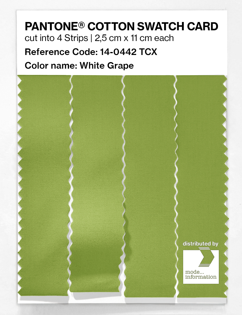 Artikelbild 3 des Artikels “PANTONE® COTTON SWATCH CARD 14-0442 TCX White Grape “