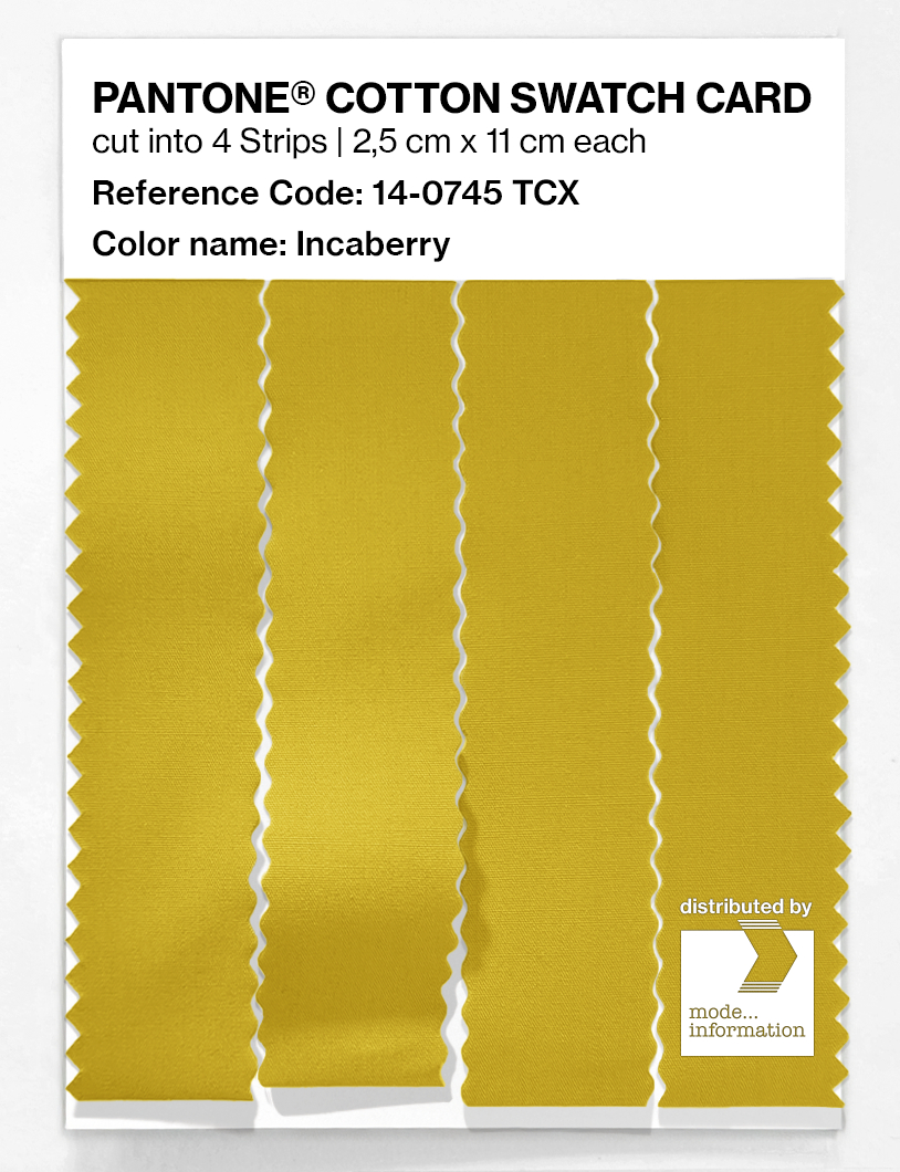 Artikelbild 3 des Artikels “PANTONE® COTTON SWATCH CARD 14-0745 TCX Incaberry “