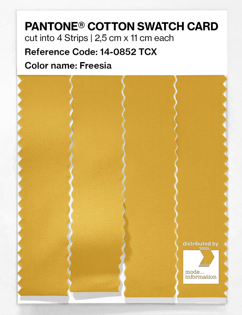 Artikelbild 3 des Artikels “PANTONE® COTTON SWATCH CARD 14-0852 TCX Freesia “