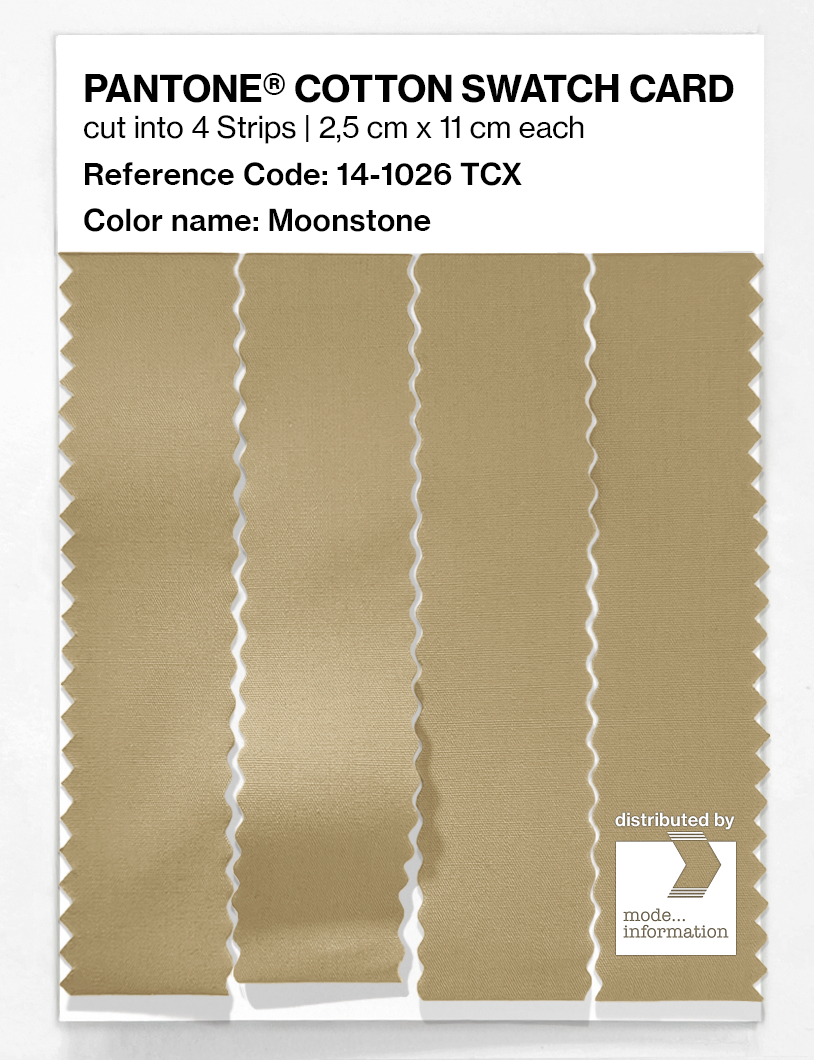 Artikelbild 3 des Artikels “PANTONE® COTTON SWATCH CARD 14-1026 TCX Moonstone “
