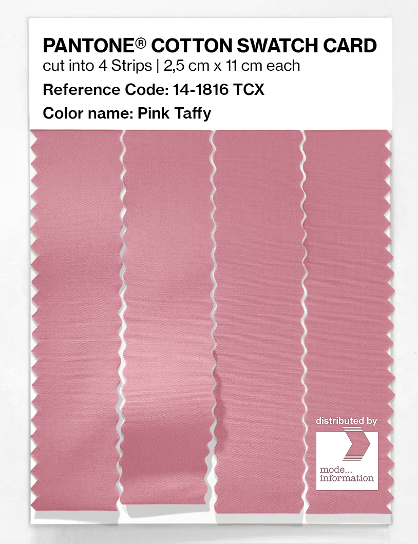 Artikelbild 3 des Artikels “PANTONE® COTTON SWATCH CARD 14-1816 TCX Pink Taffy “