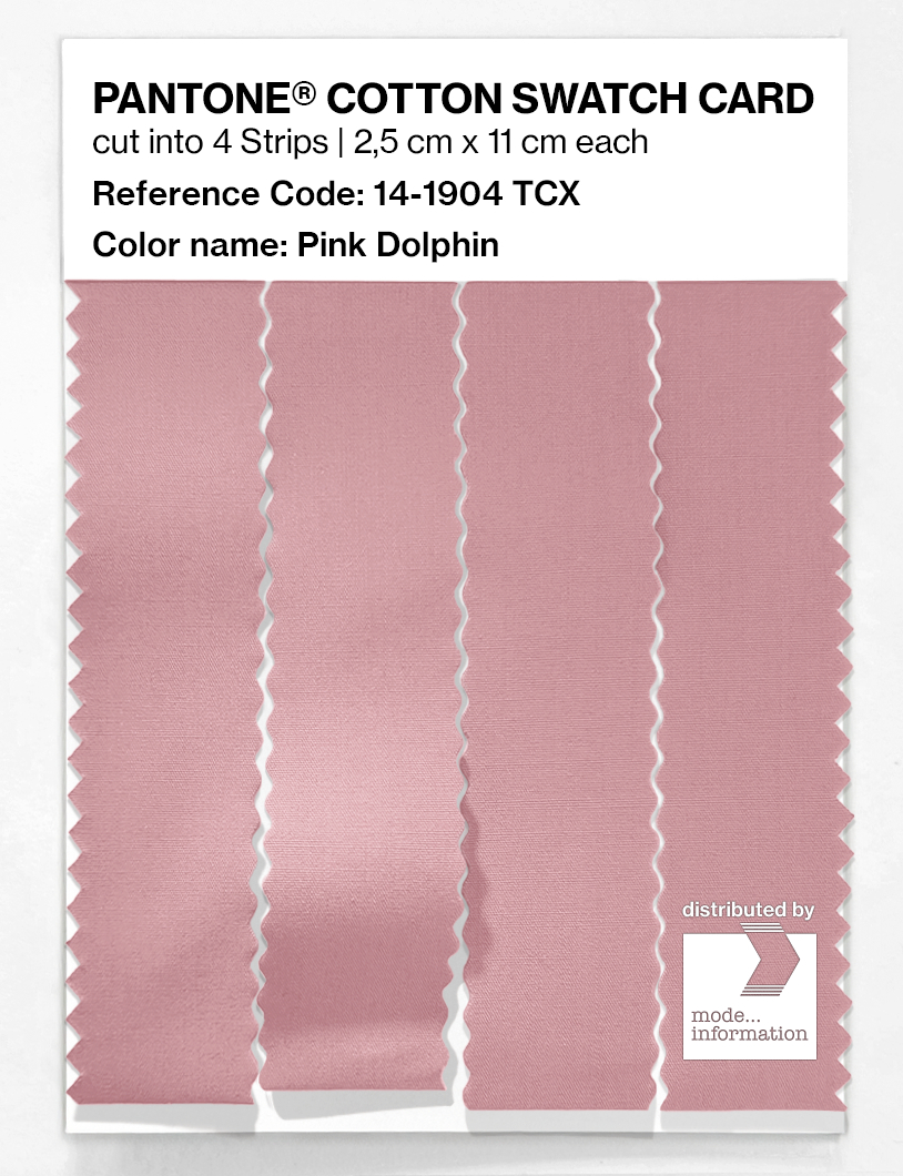 Artikelbild 3 des Artikels “PANTONE® COTTON SWATCH CARD 14-1904 TCX Pink Dolphin “