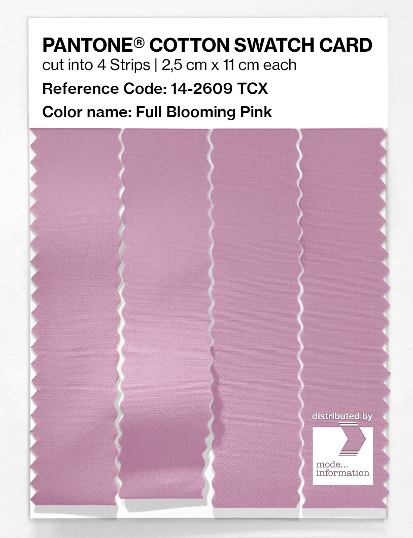 Artikelbild 3 des Artikels “PANTONE® COTTON SWATCH CARD 14-2609 TCX Full Blooming Pink “