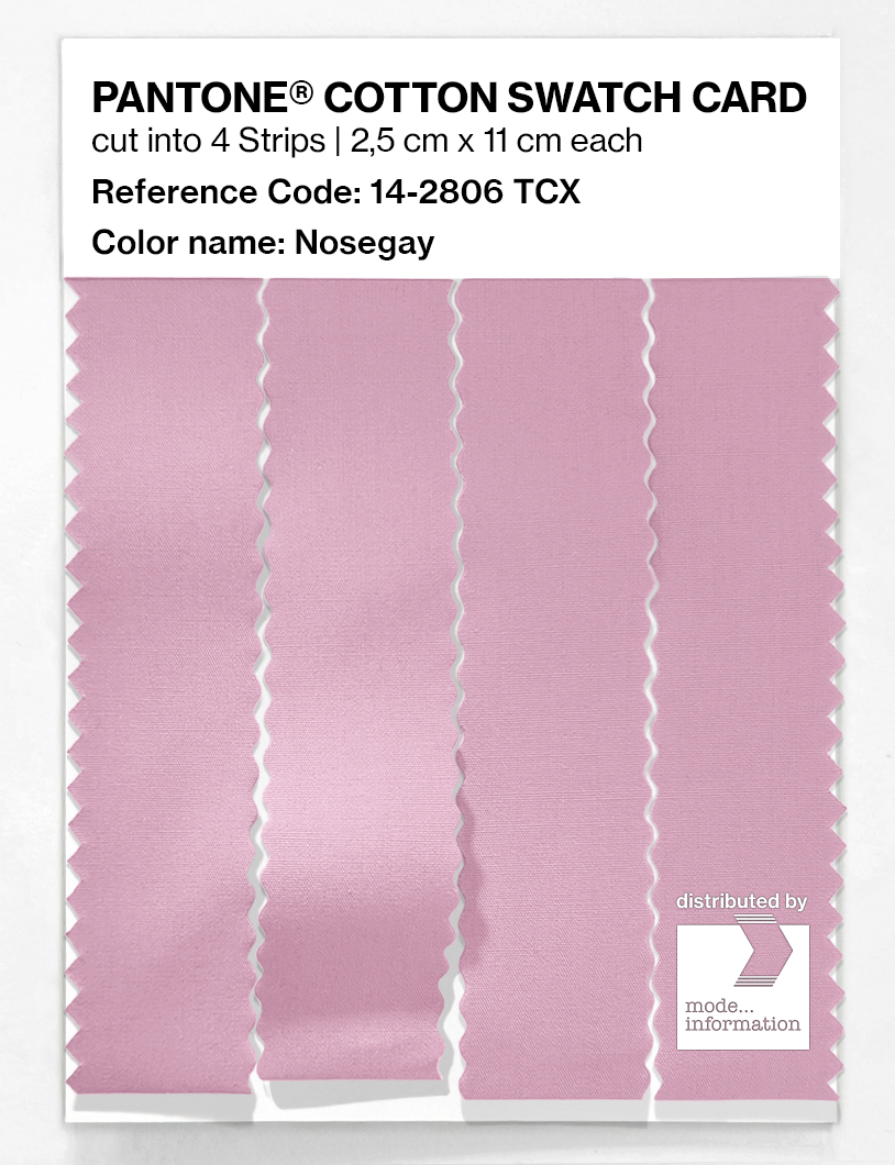 Artikelbild 3 des Artikels “PANTONE® COTTON SWATCH CARD 14-2806 TCX Nosegay “