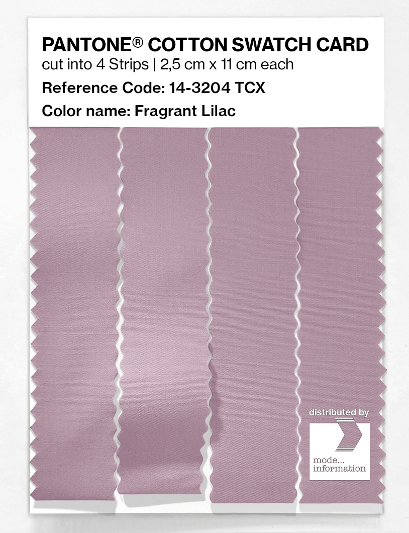 Artikelbild 3 des Artikels “PANTONE® COTTON SWATCH CARD 14-3204 TCX Fragrant Lilac “