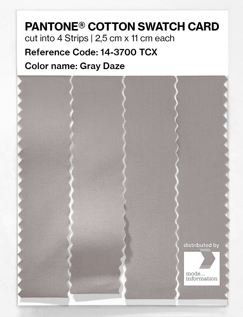 Artikelbild 3 des Artikels “PANTONE® COTTON SWATCH CARD 14-3700 TCX Gray Daze “