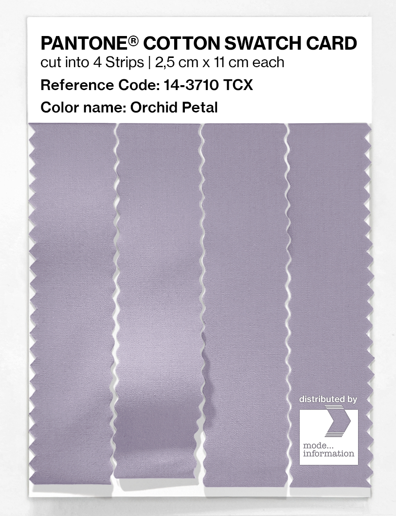 Artikelbild 3 des Artikels “PANTONE® COTTON SWATCH CARD 14-3710 TCX Orchid Petal “