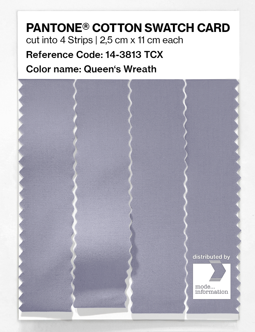 Artikelbild 3 des Artikels “PANTONE® COTTON SWATCH CARD 14-3813 TCX Queen's Wreath “