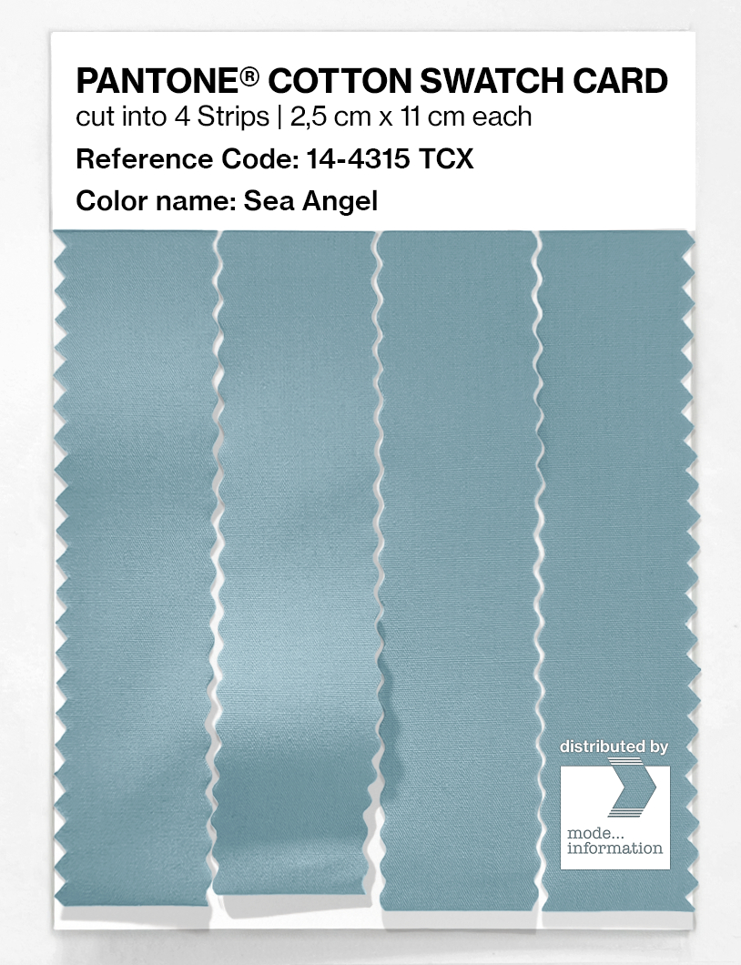 Artikelbild 3 des Artikels “PANTONE® COTTON SWATCH CARD 14-4315 TCX Sea Angel “
