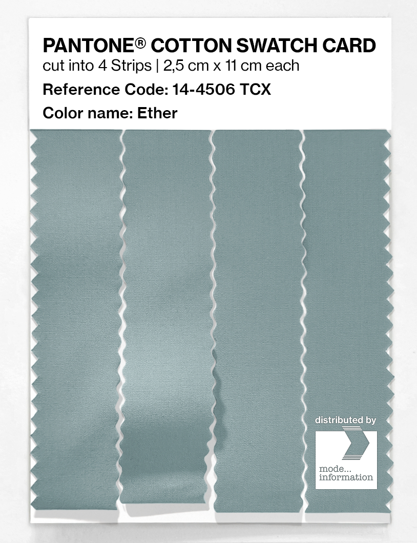 Artikelbild 3 des Artikels “PANTONE® COTTON SWATCH CARD 14-4506 TCX Ether “