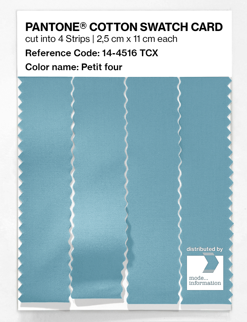 Product image 3 of the product “PANTONE® COTTON SWATCH CARD 14-4516 TCX Petit four ”