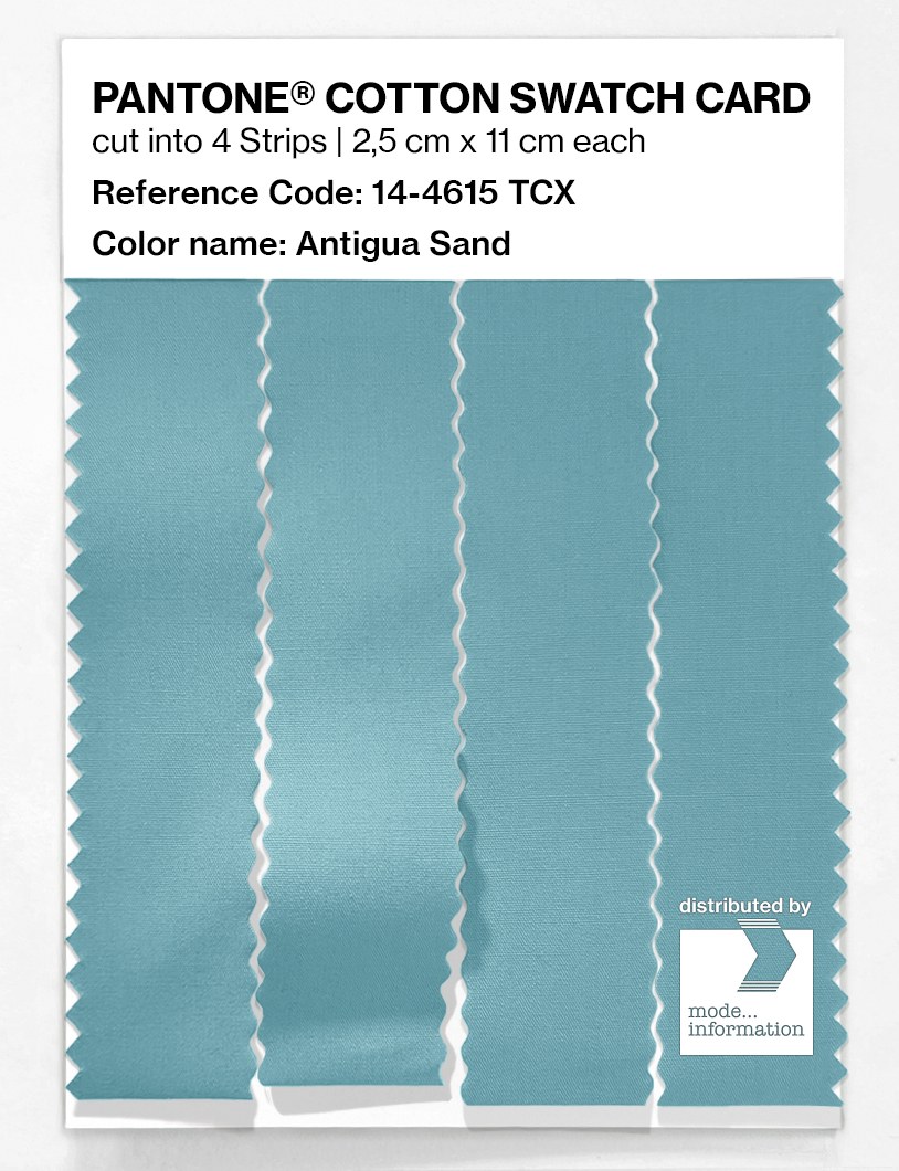 Product image 3 of the product “PANTONE® COTTON SWATCH CARD 14-4615 TCX Antigua Sand ”