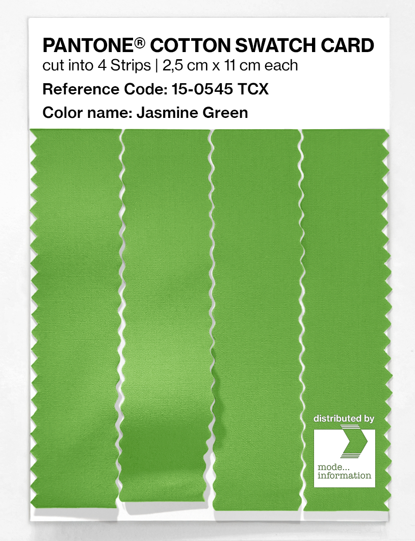 Artikelbild 3 des Artikels “PANTONE® COTTON SWATCH CARD 15-0545 TCX Jasmine Green “