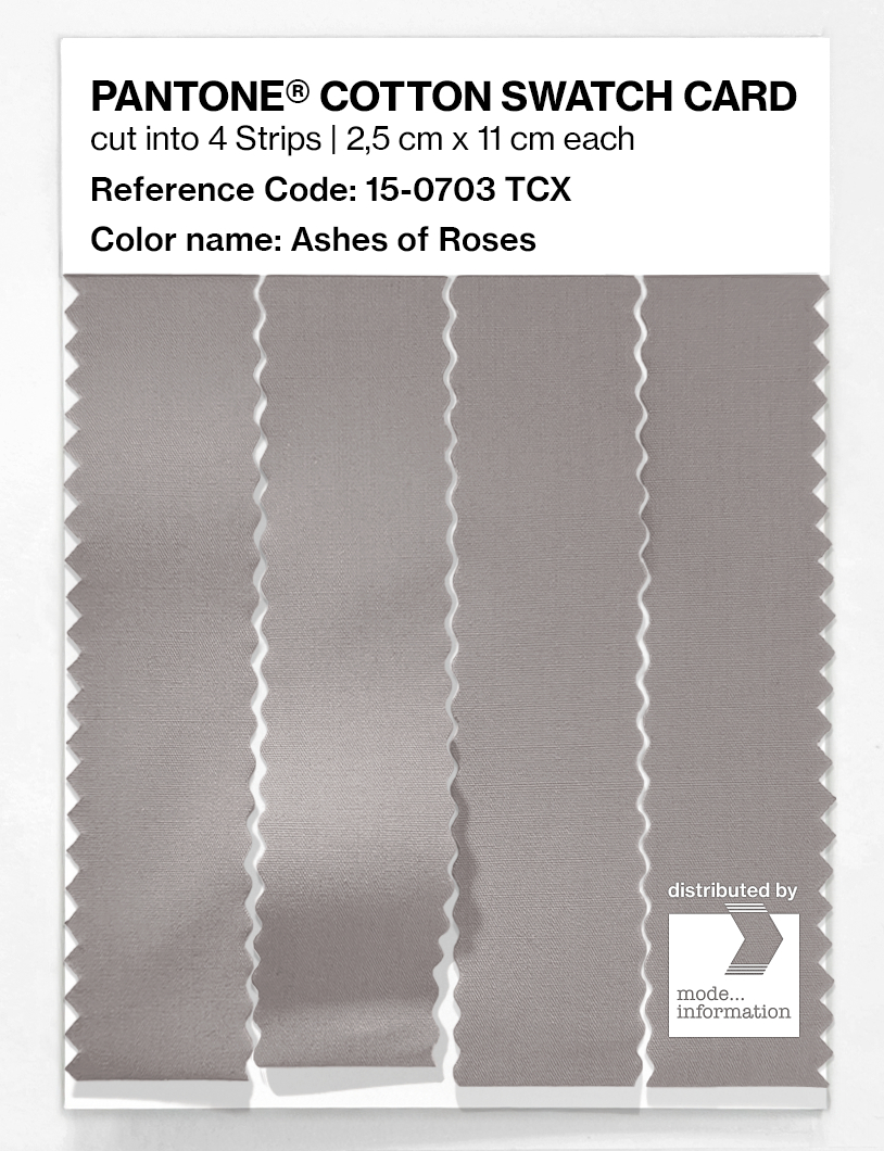 Artikelbild 3 des Artikels “PANTONE® COTTON SWATCH CARD 15-0703 TCX Ashes of Roses “