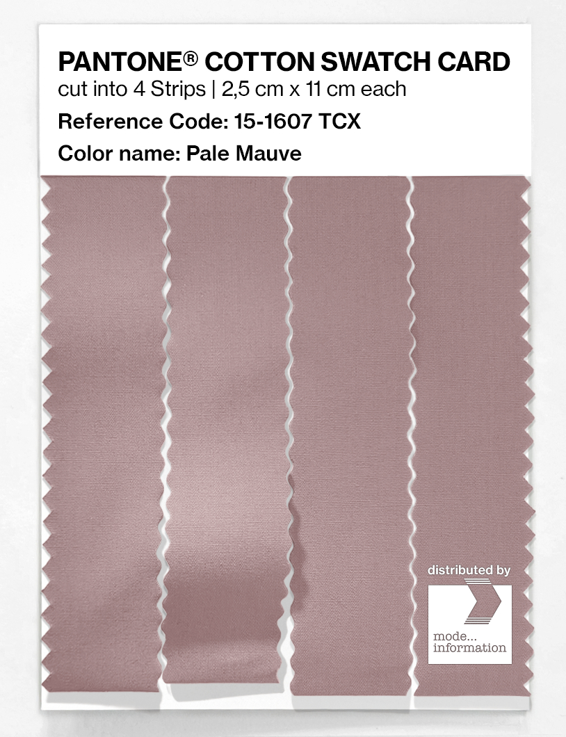 Artikelbild 3 des Artikels “PANTONE® COTTON SWATCH CARD 15-1607 TCX Pale Mauve “