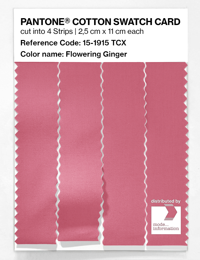 Artikelbild 3 des Artikels “PANTONE® COTTON SWATCH CARD 15-1915 TCX Flowering Ginger “
