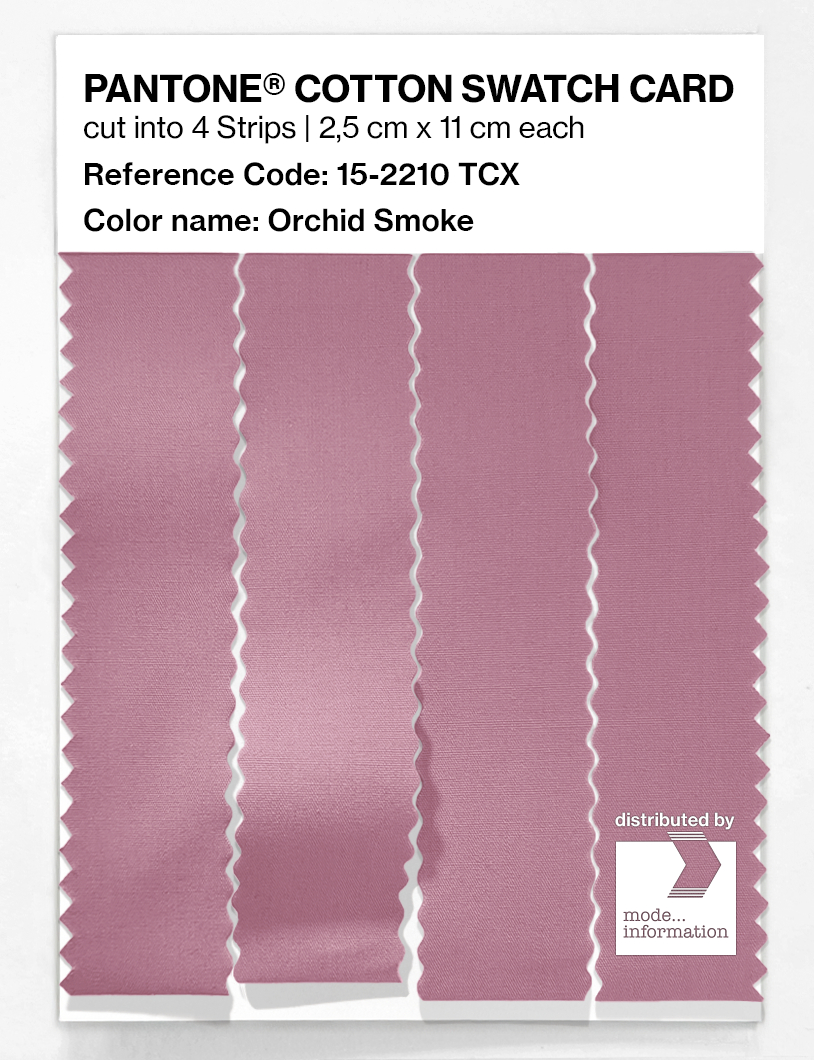 Artikelbild 3 des Artikels “PANTONE® COTTON SWATCH CARD 15-2210 TCX Orchid Smoke “