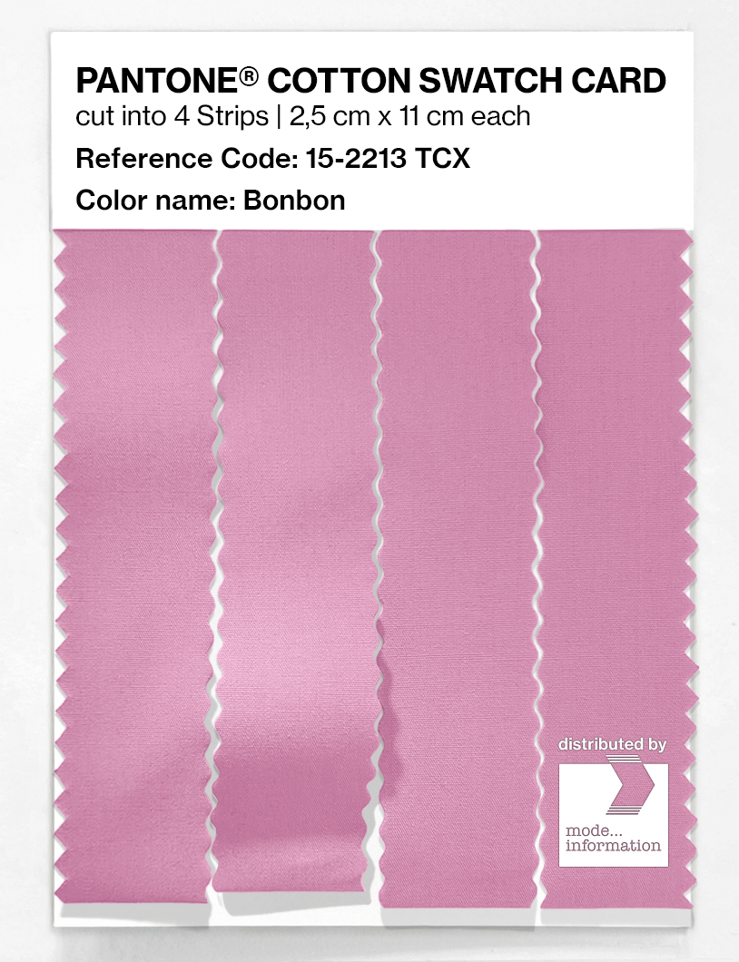 Artikelbild 3 des Artikels “PANTONE® COTTON SWATCH CARD 15-2213 TCX Bonbon “